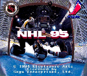 NHL 95 (USA, Europe) screen shot title